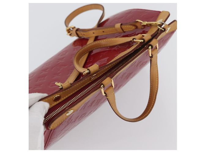 Borsa Louis Vuitton Monogram Vernis Blair MM Rose Andian - vista 6