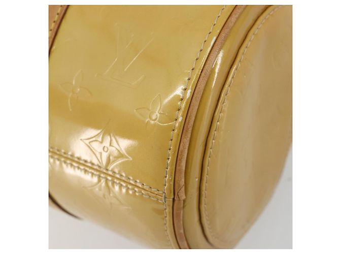 Louis Vuitton Monogram Vernis Bedford Borsa a Mano Beige M91006 - vista 16