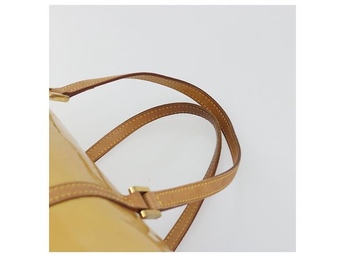 Louis Vuitton Monogram Vernis Bedford Borsa a Mano Beige M91006 - vista 8