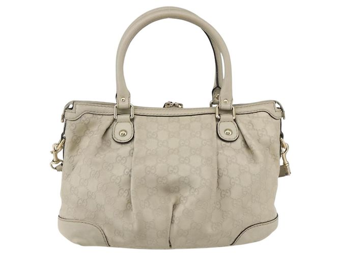 Gucci Borsa Sukey GG Canvas Guccissima Avorio - vista 2