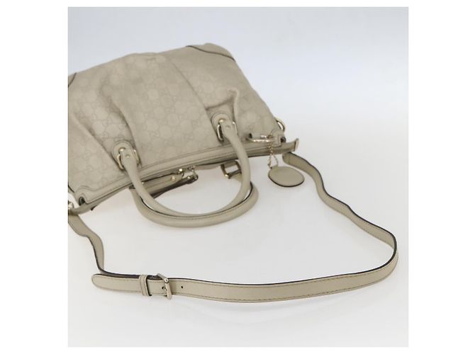Gucci Borsa Sukey GG Canvas Guccissima Avorio - vista 9