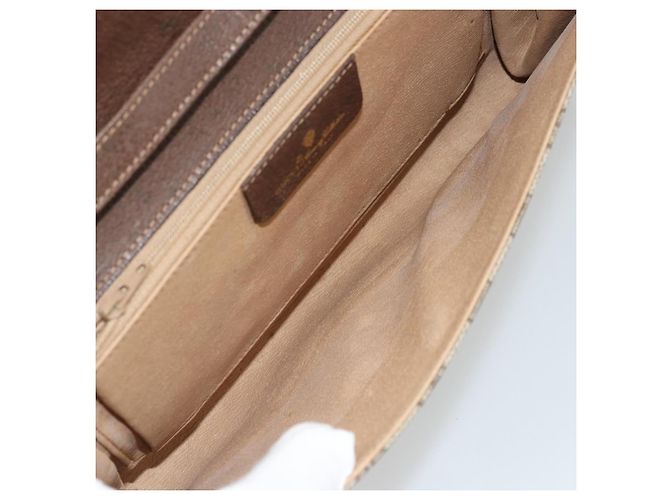 Borsa a tracolla Gucci GG Supreme PVC Beige Oro - vista 18
