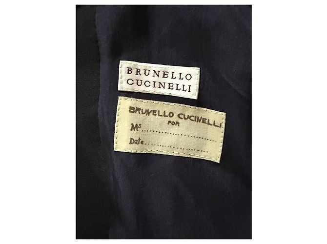 Brunello Cucinelli Giacca da Smoking in Lana e Seta - vista 7
