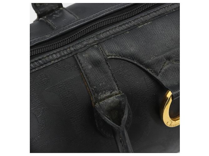 Borsa a mano Christian Dior Trotter in tela monogram Navy - vista 9