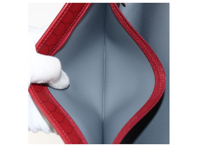 Christian Dior Bolso Honeycomb Rojo - vista 12