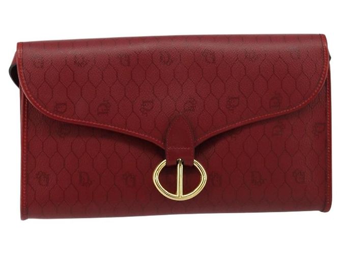 Christian Dior Bolso Honeycomb Rojo - vista 13