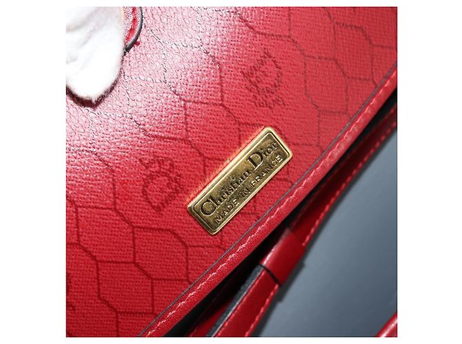 Christian Dior Bolso Honeycomb Rojo - vista 18
