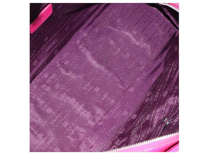 Bolsa de mão Loewe Anagram em couro rosa - vista 11