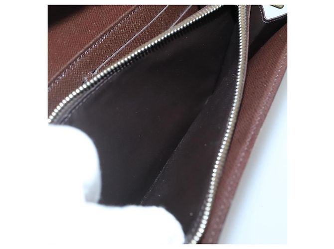Louis Vuitton Portafoglio Sarah Damier Ebene - vista 11