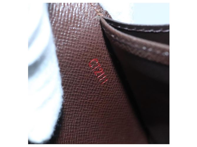 Louis Vuitton Portafoglio Sarah Damier Ebene - vista 12