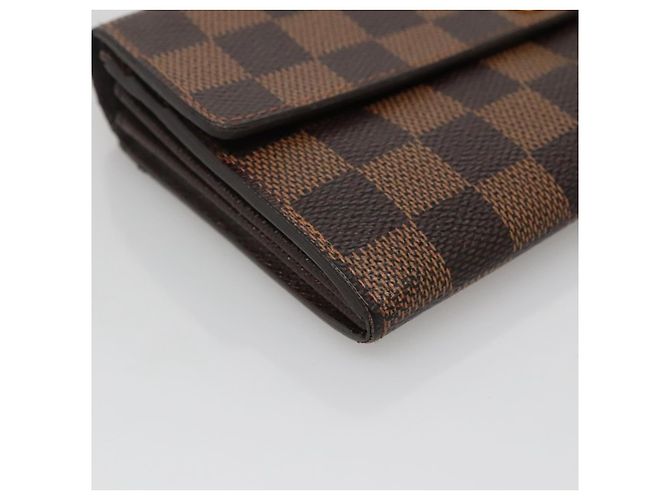 Louis Vuitton Portafoglio Sarah Damier Ebene - vista 14
