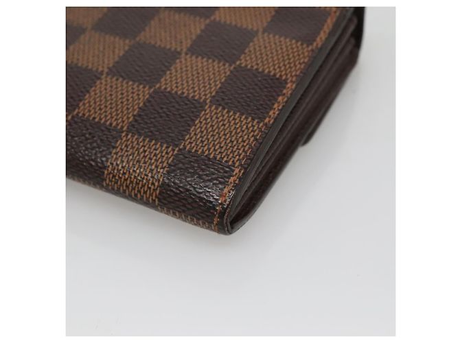 Louis Vuitton Portafoglio Sarah Damier Ebene - vista 15