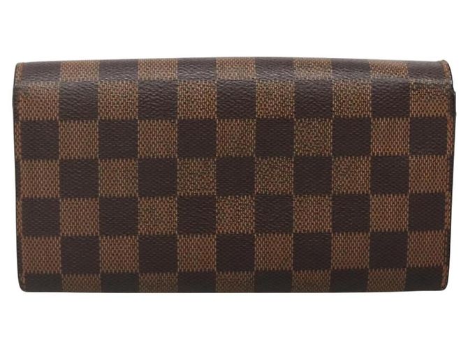 Louis Vuitton Portafoglio Sarah Damier Ebene - vista 2