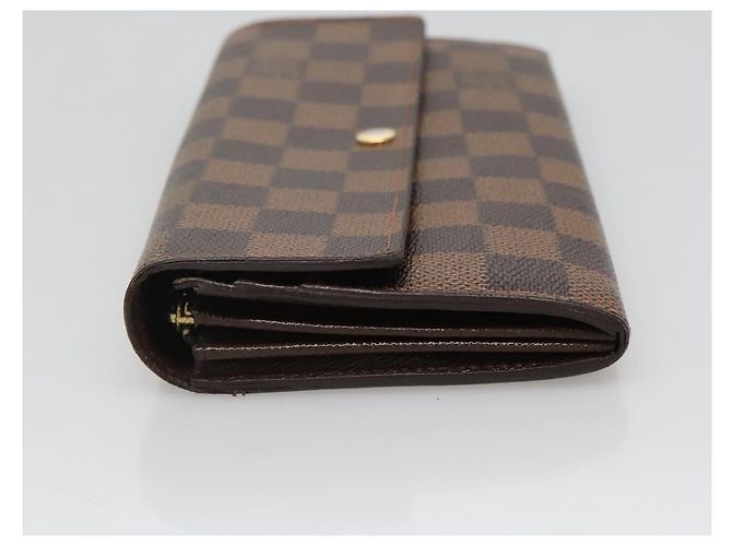 Louis Vuitton Portafoglio Sarah Damier Ebene - vista 3
