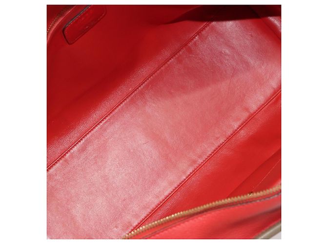 Loewe Amazona 36 Bolsa de couro vermelha - vista 11