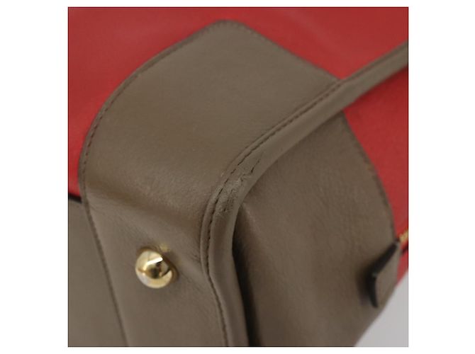 Loewe Amazona 36 Bolsa de couro vermelha - vista 9