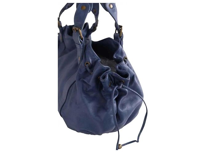 Gerard Darel Saco de ombro 24h azul - vista 2