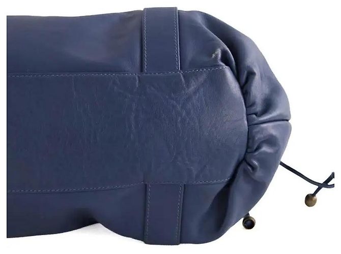 Gerard Darel Saco de ombro 24h azul - vista 4