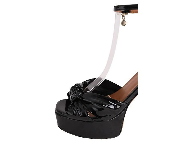 Maje Absatzschuhe aus Lackleder schwarz - Ansicht 4
