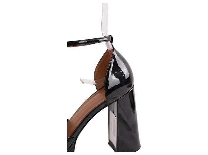 Maje Absatzschuhe aus Lackleder schwarz - Ansicht 5