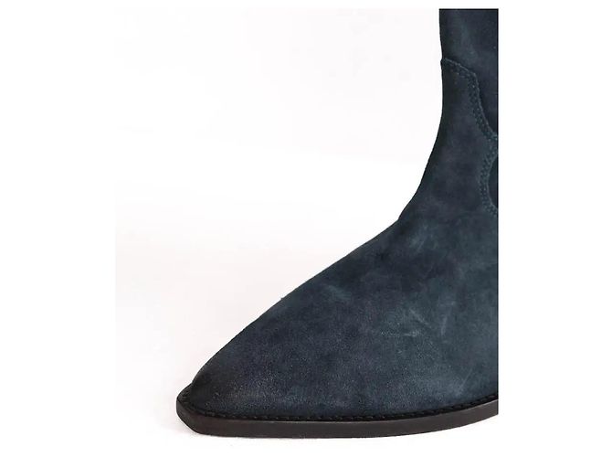 Isabel Marant Botas western azul marino - vista 5