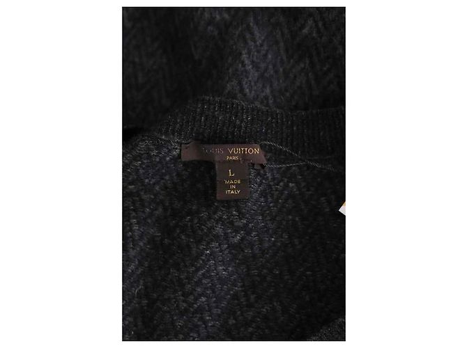 Louis Vuitton Kleid aus Wolle Schwarz - Ansicht 5