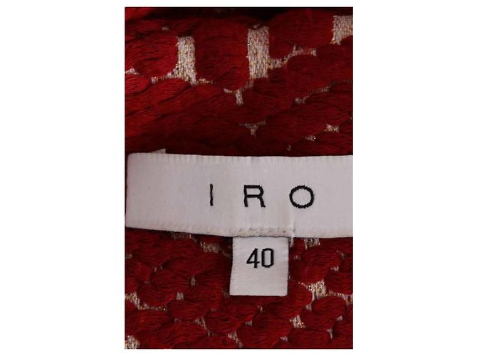 Chaqueta roja Iro de sintético - vista 5