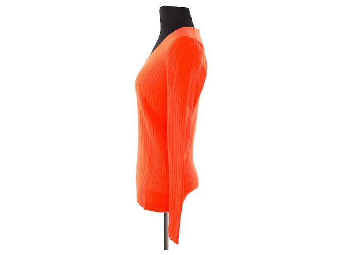 Courreges Top de lana naranja Courrèges - vista 3