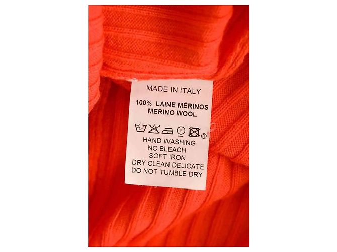 Courreges Top de lana naranja Courrèges - vista 6