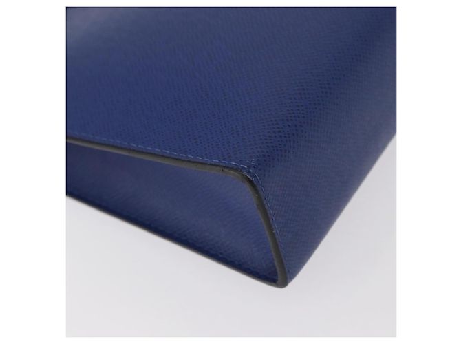 Louis Vuitton Pochette Voyager MM Pelle Taiga Blu - vista 15
