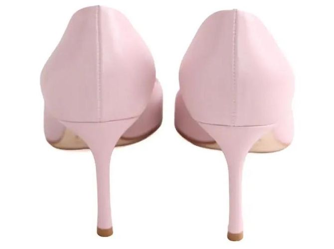 Décolleté Dior in pelle rosa - vista 2