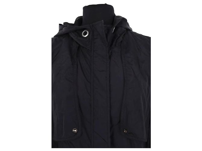 Parka negra Sonia Rykiel - vista 2