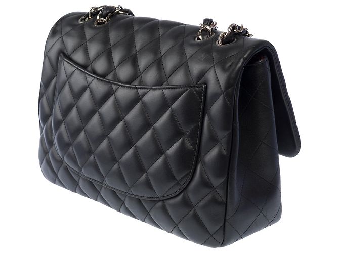 Borsa CHANEL Timeless/Classique in Pelle Nera - 104058 - vista 2