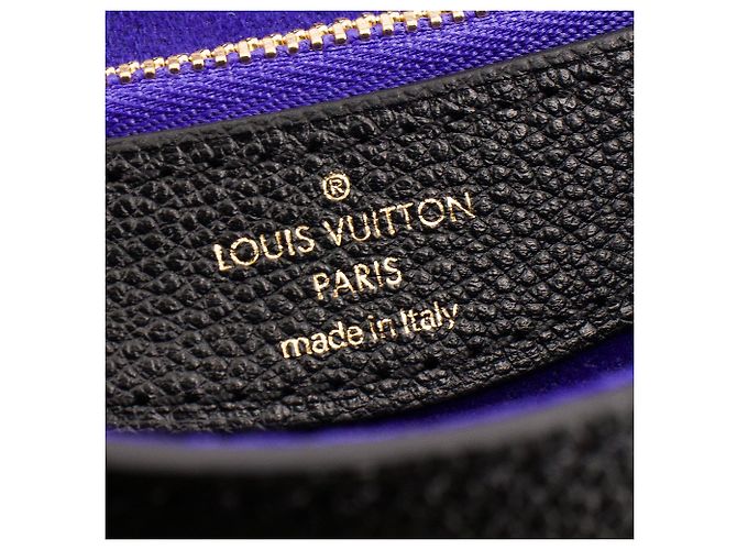 LOUIS VUITTON - Borsa a tracolla Louis Vuitton Diane in pelle Empreinte nera - vista 9