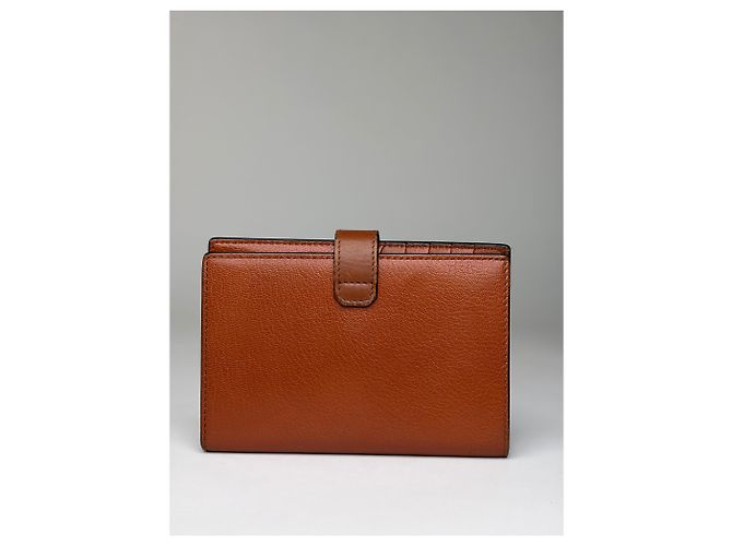 Vintage Givenchy 4G Logo Bifold Wallet Late 1970s Brown - view 5