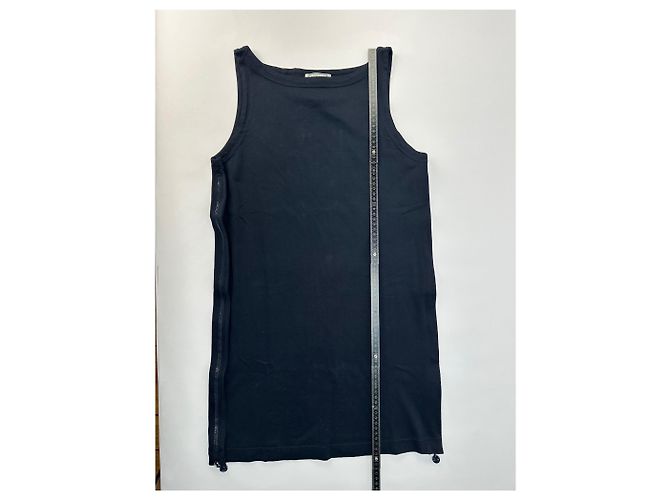 Vintage Versace Maxi-Kleid Schwarz L - Ansicht 10