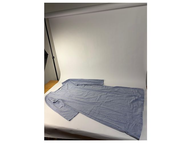 Vintage Issey Miyake Maxikleid Hellblau M - Ansicht 4