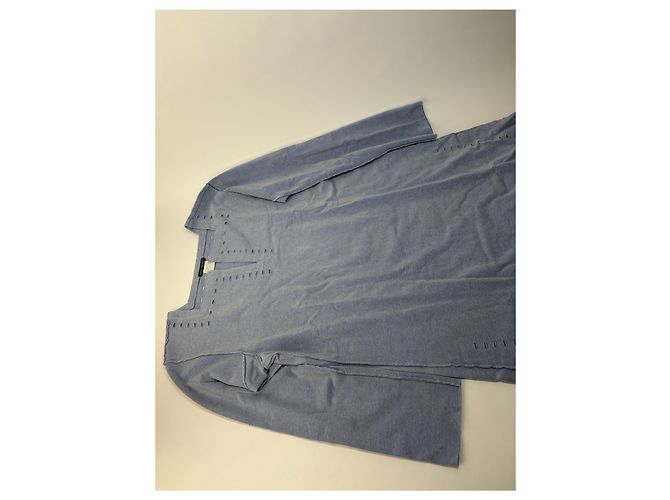 Vintage Issey Miyake Maxikleid Hellblau M - Ansicht 5