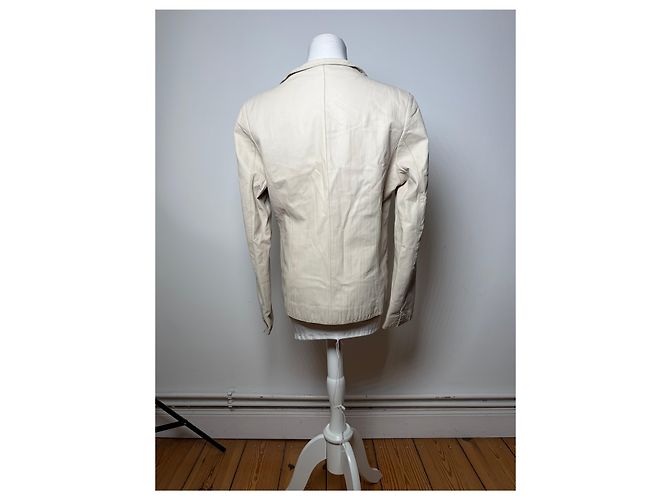 Vintage Balmain Blazer Hellbeige M - Ansicht 3