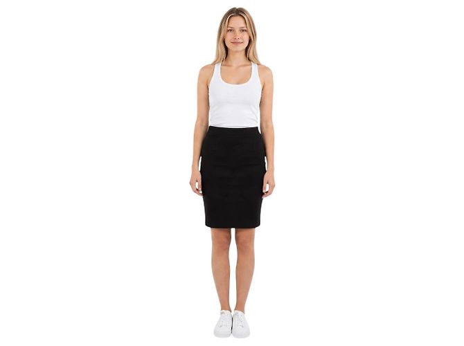 Falda lápiz clásica de lana elástica negra Dolce & Gabbana - vista 6