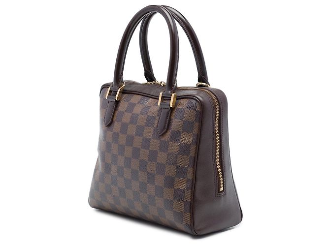 Borsa Louis Vuitton Damier Ebene Brera Marrone - vista 2