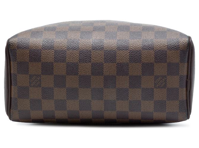 Borsa Louis Vuitton Damier Ebene Brera Marrone - vista 3