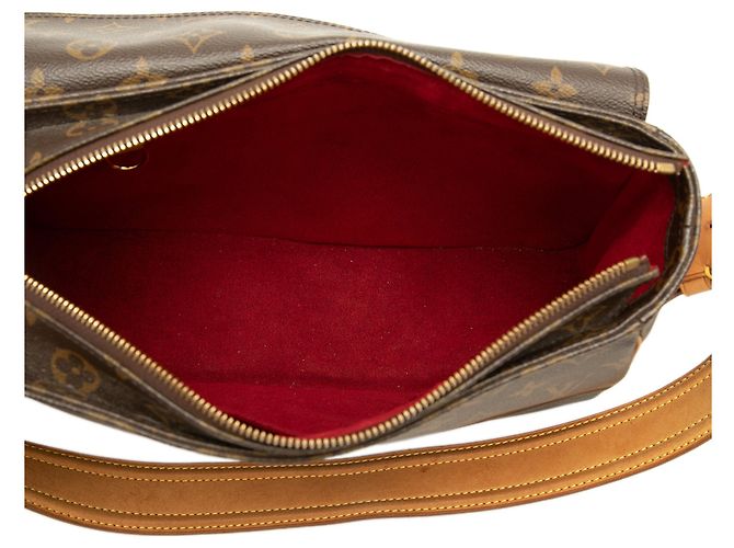 Cité Borsa a tracolla Louis Vuitton Monogram Viva Cite GM Marrone - vista 4