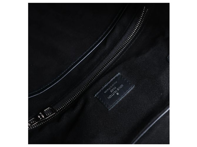 Zaino Louis Vuitton Christopher PM in pelle Epi Nero M50159 - vista 11