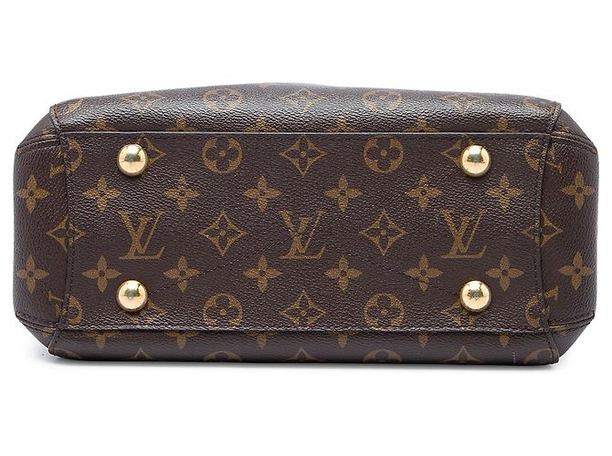 Borsa Satchel Louis Vuitton Monogram Montaigne BB Marrone - vista 3