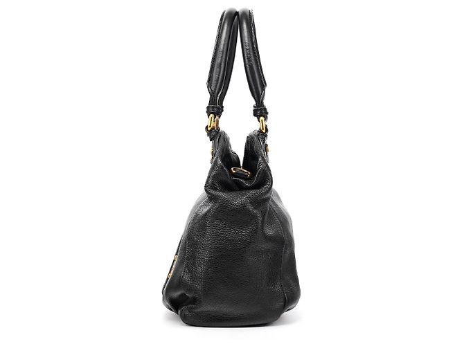 Marc by Marc Jacobs Borsa 2-Way Classic Q Fran in pelle nera - vista 2
