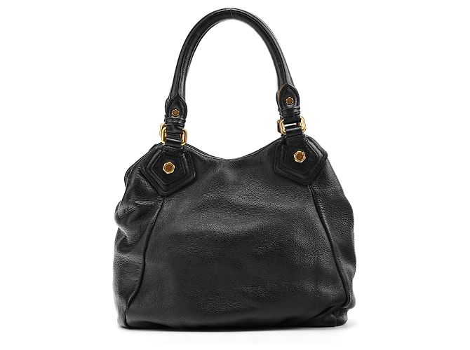 Marc by Marc Jacobs Borsa 2-Way Classic Q Fran in pelle nera - vista 3