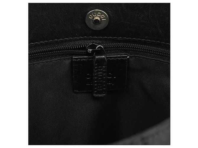 Gucci 001 3283 Borsa a tracolla multi-tasche in nylon GG nero - vista 12