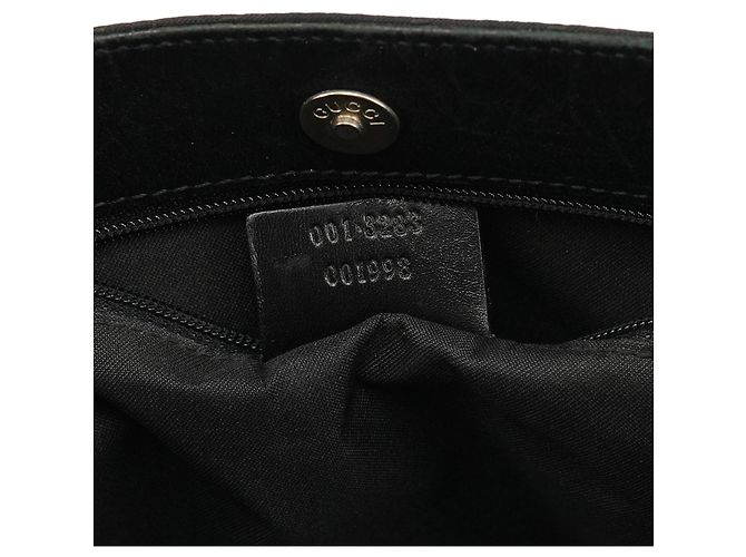 Gucci 001 3283 Borsa a tracolla multi-tasche in nylon GG nero - vista 13