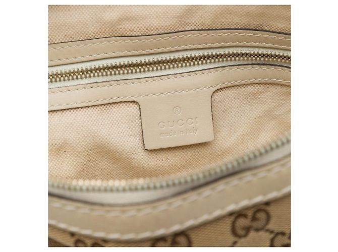 Borsa a tracolla Gucci GG Canvas Lovely Beige - vista 5